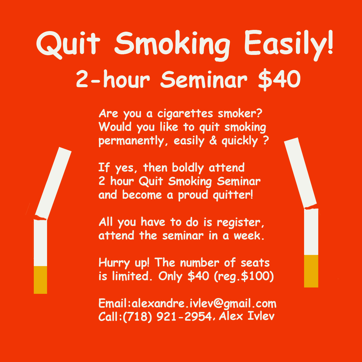 Quit smoking essay